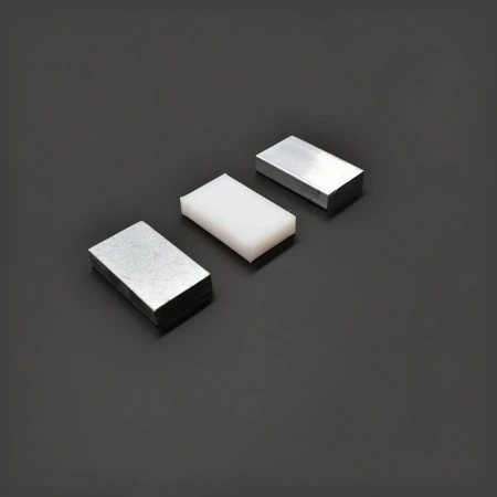 Набор тел равного объема (сталь, алюминий, пластик) бруски